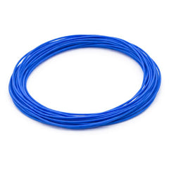 30ft 18AWG 18 Gauge Silicone 200C Flexible Copper Cable High Strand Count (Blue)
