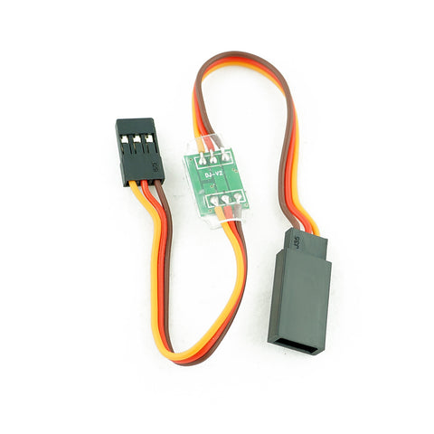 Micro 5A Inline Servo Signal Reverser (3.6V to 24V) with Female and Male Servo Connectors