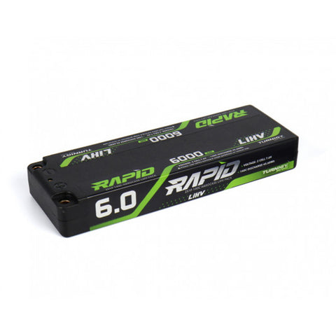 Turnigy Rapid LiHV 6000mAh 2S 140C 7.6V Hardcase LiPo Battery Pack w/ XT60 Connector
