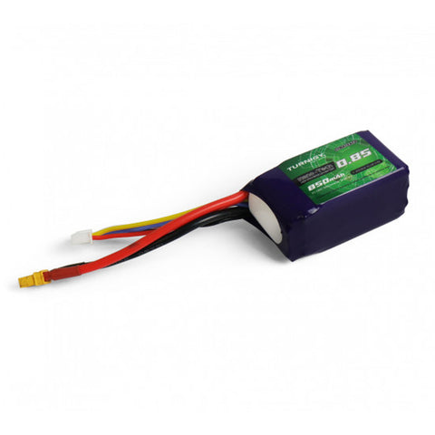 Turnigy Nano-Tech Plus 850mAh 4S 14.8V 70C Lipo Battery Pack w/ XT30