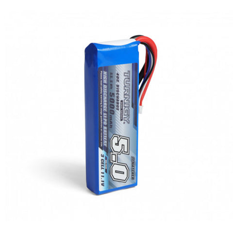Turnigy 5000mAh 3S 40C 11.1V Lipo Battery Pack w/ XT90