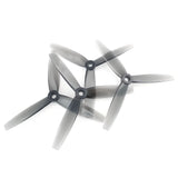 HQProp 3D-5x3.5x3 5" 3-Blade Propeller Set (2x CW / 2x CCW) Gray Polycarbonate