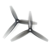 HQProp 3D-5x3.5x3 5" 3-Blade Propeller Set (2x CW / 2x CCW) Gray Polycarbonate
