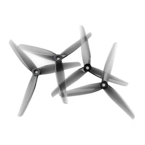 HQProp 6X2.5X3 6025 6 Inch 3-Blade Propellers Set (2x CW / 2x CCW) Poly Carbonate