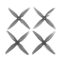 HQProp 4.8X3.4X4 4834 4.8 Inch 4-Blade Propellers Set (2x CW / 2x CCW) Poly Carbonate