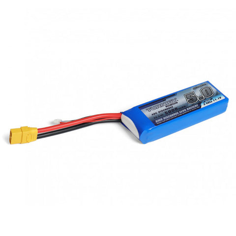 Turnigy 5000mAh 3S 40C 11.1V Lipo Battery Pack w/ XT90