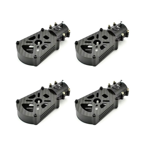 4pcs Aluminum Alloy and Carbon Fiber CNC Motor Mount (25mm / 30mm)