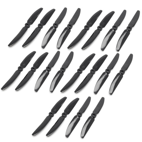 20pcs 5x3 5-Inch Propellers 5030 (10x CW / 10x CCW) Black