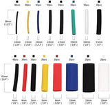 580pcs Heat Shrink Tubing Kit Shrinkable Electrical Insulation Assortment