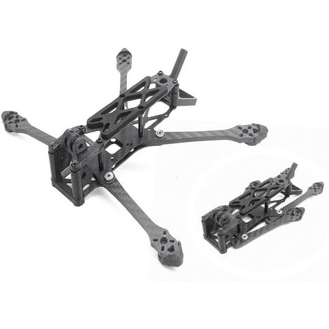 185mm 4 Inch Folding Carbon Fiber FPV Racing Drone Frame Kit