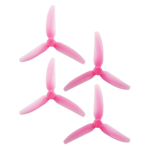 HQProp 5X4.3X3 V1S 5043 5 Inch 3-Blade Propellers Set (2x CW / 2x CCW) Poly Carbonate Color Options