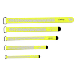 2x LDARC High Visibility Battery Strap w/ Metal Clasp