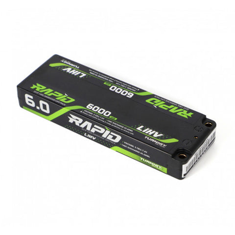 Turnigy Rapid LiHV 6000mAh 2S 140C 7.6V Hardcase LiPo Battery Pack w/ XT60 Connector