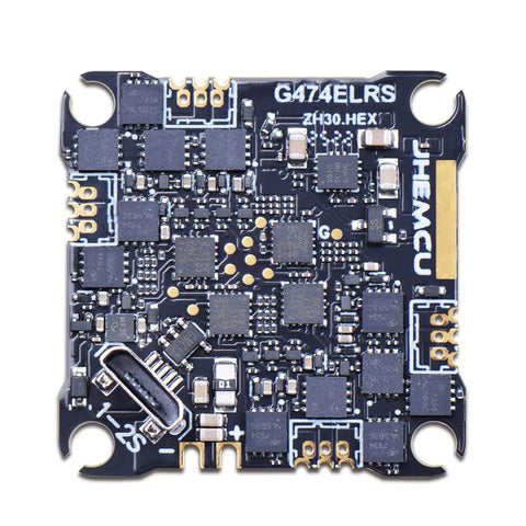 JHEMCU G474ELRS AIO All-in-One 12A ESC Flight Controller w/ ELRS 2.4G Receiver