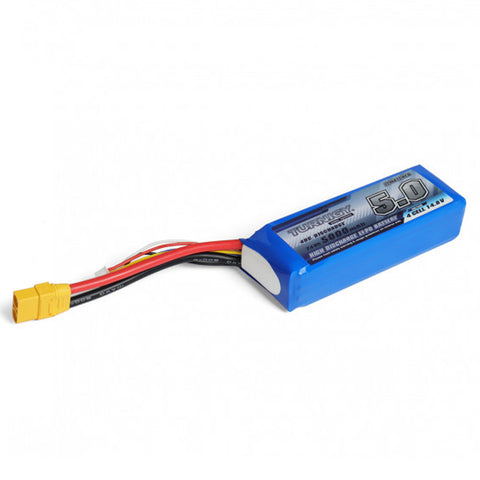 Turnigy 5000mAh 4S 40C 14.8V Lipo Battery Pack w/ XT90