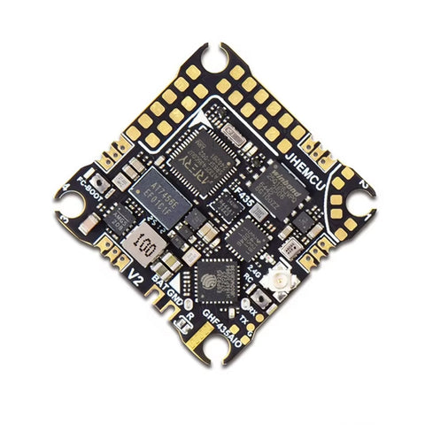 JHEMCU GHF435AIO V2 AIO All-in-One 20A ESC 2-4S Flight Controller w/ ELRS 2.4G Receiver