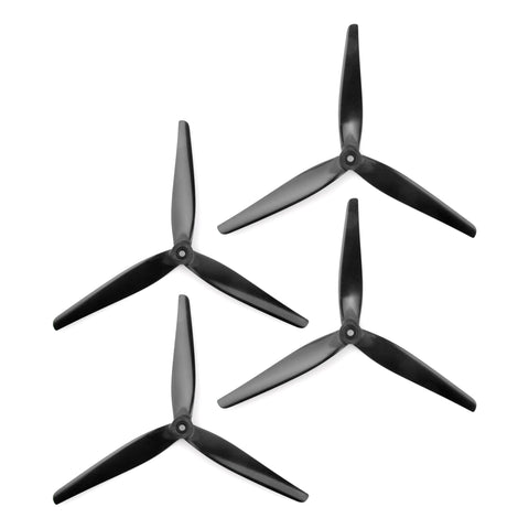 HQProp 9x4.5x3 9045 3-Blade Propeller Set (CW / CCW) Glass Reinforced Nylon