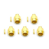 5pcs RG402 Connector Gold-Plated Brass Solder-Type RP-SMA Male