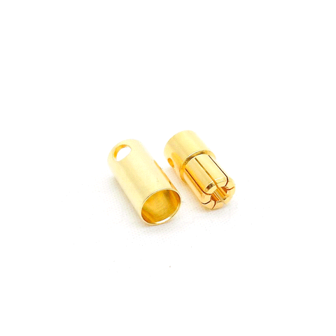 5 Sets 6.5mm Bullet Connectors / Banana Plug 200A Rated