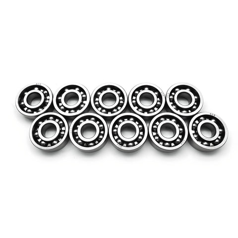 10pcs 608 Unshielded Ball Bearings Stainless Steel Precision Bearings