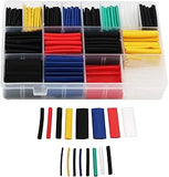 580pcs Heat Shrink Tubing Kit Shrinkable Electrical Insulation Assortment