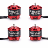 4pcs Readytosky 1104 Brushless Motors 7500KV 2S-3S