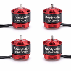 4pcs Readytosky 1104 Brushless Motors 7500KV 2S-3S