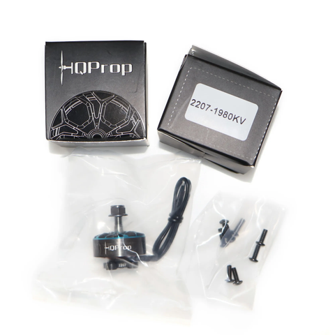 HQProp Flux 2207 Brushless Motor 2-4S (1980KV / 2050KV)