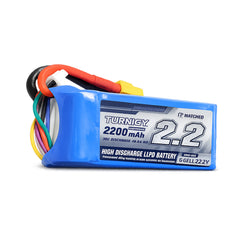 Turnigy 2200mAh 6S 30C 22.2V Shorty LiPo Battery Pack w/ XT60