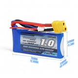 Turnigy 1000mAh 2S 40C 7.4V Lipo Battery Pack w/ XT60
