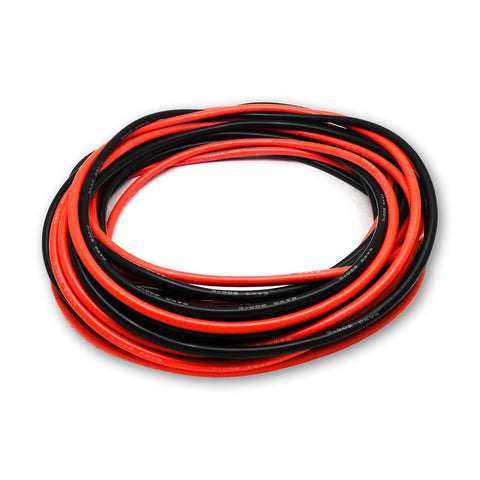 60ft 6AWG Silicone Wire 200C Flexible Copper Cable High Strand Count