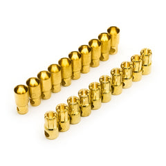 10 Pairs 6mm Bullet Connector Banana Plug 150A Rated Male and Female Sets