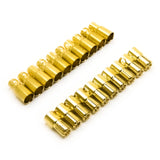 10 Pairs 6mm Bullet Connector Banana Plug 150A Rated Male and Female Sets