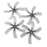 HQProp 85MMX6 Duct 6-Blade QSL Propeller Set (2xCW/2xCCW) Gray Polycarbonate