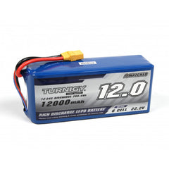 Turnigy 12000mAh 6S 22.2V LiPo Battery 12C 24C (XT90 Connector)