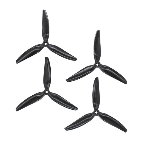 HQProp 6X3X3V1S 6030 6 Inch 3-Blade Propellers Set (2x CW / 2x CCW) Poly Carbonate Color Options