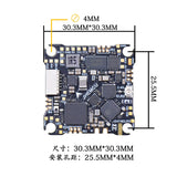 JHEMCU G474ELRS AIO All-in-One 12A ESC Flight Controller w/ ELRS 2.4G Receiver