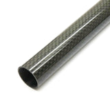 500mm Roll Wrapped Carbon Fiber Tube 14/16/18/20/25mm Matte/Glossy 1mm/2mm Wall Thickness