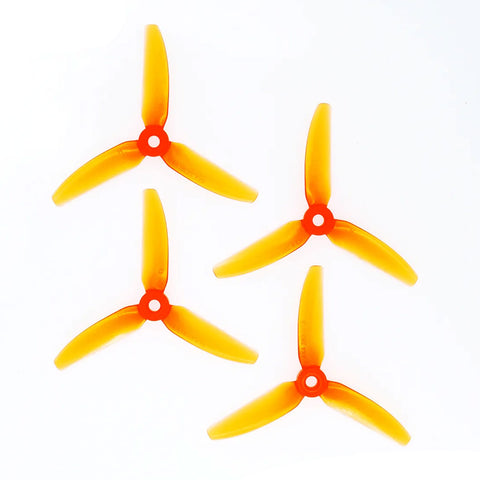 HQProp 4X4.3X3 V1S 4043 4 Inch 3-Blade Propellers Set (2x CW / 2x CCW) Poly Carbonate Color Options