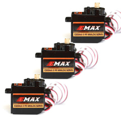 3pcs EMAX ES08MAII HV 12g Analog Servo All-Purpose High Voltage Metal Gear