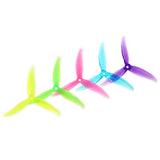 HQProp 5.1x4.6x3 MCK 5146 3-Blade Propeller Set (2xCW/2xCCW) Color Options