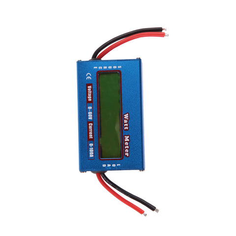 Digital Watt Meter Power Analyzer DC 60V 100A Battery Checker Backlight LCD
