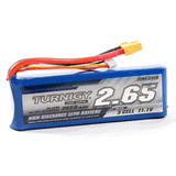 2pcs Turnigy 2650mAh 3S LiPo Battery Pack 11.1V 20C 30C (XT60 Connector)