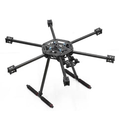 X600 600mm Carbon Fiber Hexacopter Drone Frame Kit