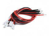 200mm Molex 2.0 2-Pin Male and Female Connector Pre-Wired Silicone Cable (5 Pairs)