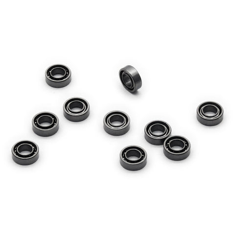 10pcs MR63 Ball Bearing 3x6x2.5mm Stainless Steel Miniature Bearings