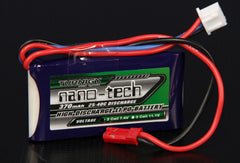 Turnigy Nano-Tech 370mAh 2S 3.7V LiPo Battery 25C 40C (JST Connector)
