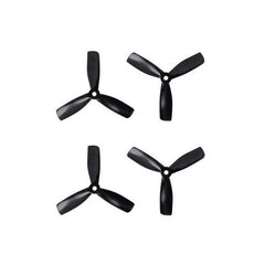 Gemfan 4x4.5x3 4045BN 4 Inch Bullnose 3-Blade Propeller Set (2x CW / 2x CCW)