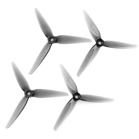 HQProp 5.1X3.7 R37 5.1 Inch 3-Blade Propeller Set (2xCW / 2xCCW) Color Options