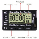 CellMeter7 Digital Battery Capacity Checker LiPo LiFe Li-ion NiCd NiMH Battery Voltage Tester